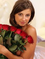 Malena With Roses
