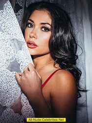 Arianny Celeste Sexy In Red Lingeries 13