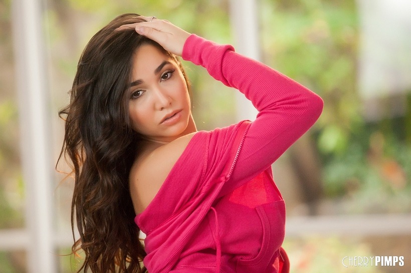 Karlee Grey Stripping In Morning Light 07