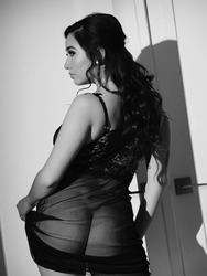 Karlee Grey Is Sultry In Black And White 04