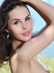 Vana L Posing Outdoor