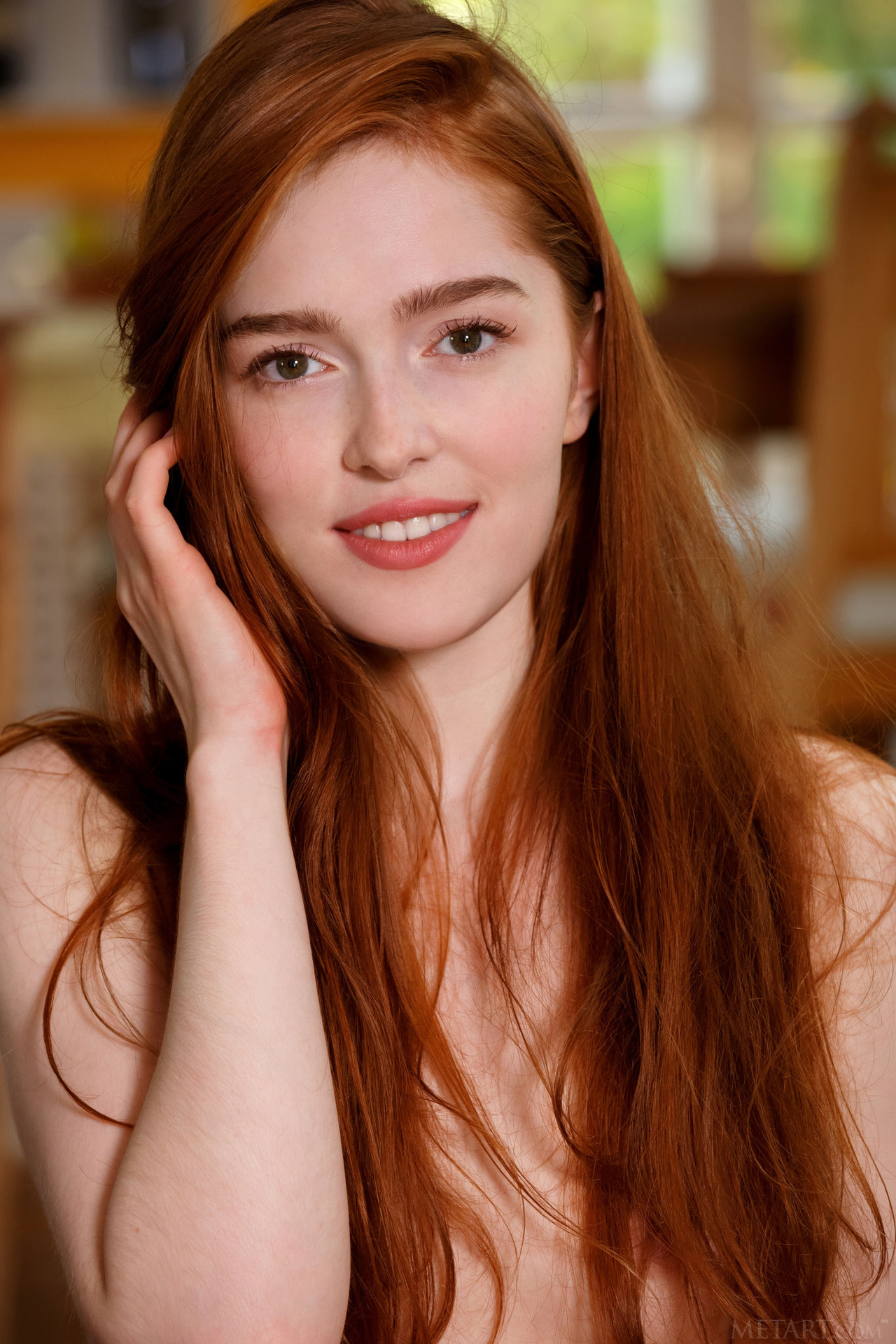 Stunning Redhead Jia Lissa Has Such A Sexy Aura, She Can't Help Making Your Heart Race With Her Gorgeous Smile 20