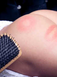 Pretty Patricia Treated Herself To A Brand New Hairbrush 12