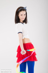 Sexy Skinny Chick Strips To Naked