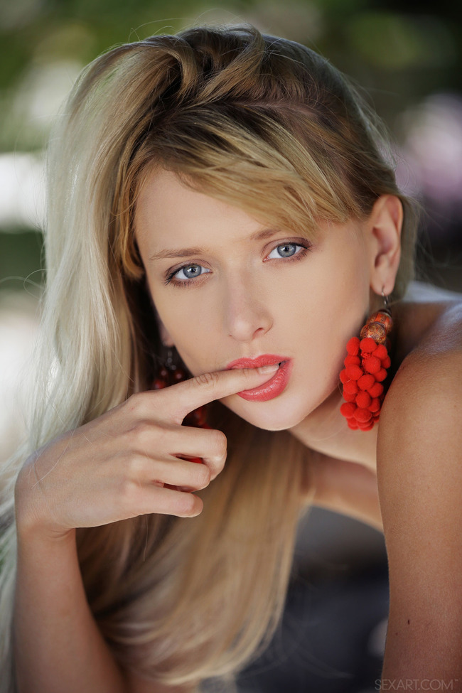 Nika N In The Garden 18