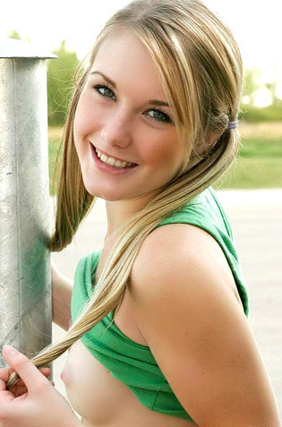 Naughty Teen Public Nude